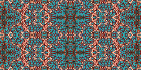 Seamless banner pattern. Abstract wide texture. The background is creative abstract.