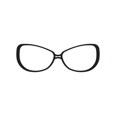 Glasses Line Icon. Editable Stroke. Pixel Perfect. For Mobile and Web