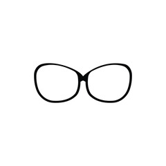 Glasses Line Icon. Editable Stroke. Pixel Perfect. For Mobile and Web