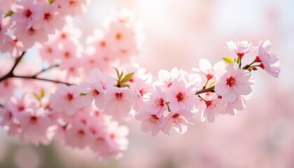 Obraz premium Blooming beauty in soft focus