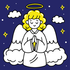 Christmas Angel  Background