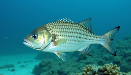 Fototapeta premium Aquatic life in its natural habitat