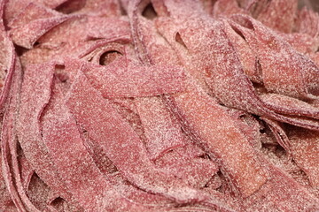Indulge in Vibrant Pink Pasta, a delightful artisanal dish made with handmade fresh ingredients