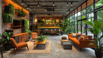 Co-working spaces offer co-working spaces. AI generated