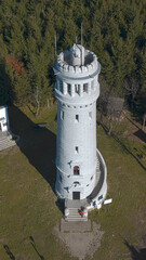 Observation tower on Mount Wielka Sowa, Sowie Mountains, Poland © PRO Balance
