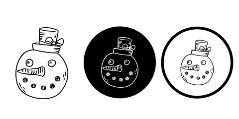 Christmas vectors icon set