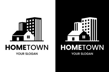 Hometown Apartment Logo Design