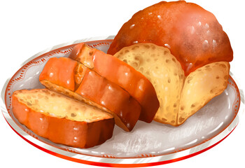 Sliced Bread Illustration