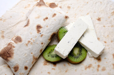 kebab with cottage cheese, veganism and vegetarianism