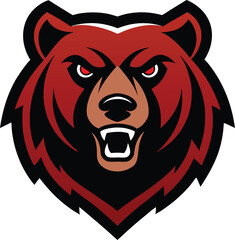 bear head mascot