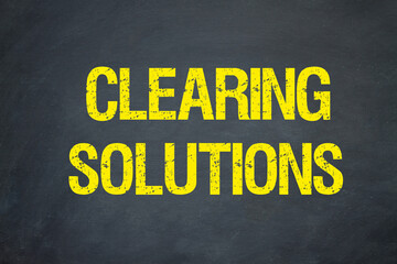 Clearing Solutions	

