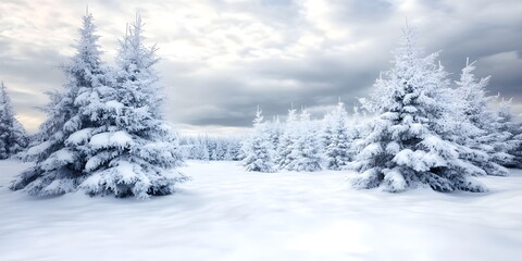 Obraz premium Winter wallpaper wallpapers background backgrounds with branch, ice, frost and lots of snow