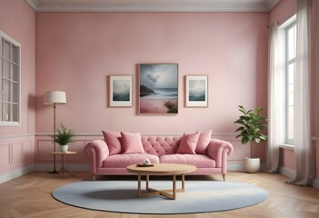 Fototapeta premium Modern Living Room