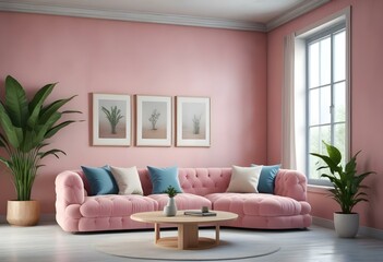 Fototapeta premium Modern Living Room