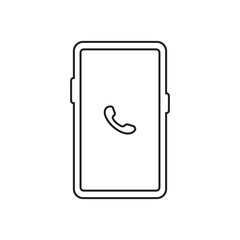 Smartphone icon. Gadget symbol modern, simple, vector, icon for website design, mobile app, ui. Vector Illustration