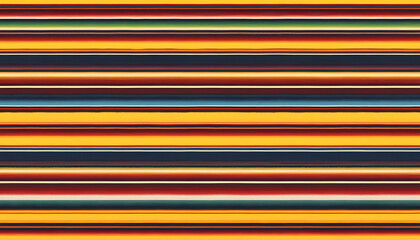 Obraz premium Textured Mexican Serape Stripes
