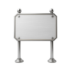 Obraz premium Metal-signs-have-free-space