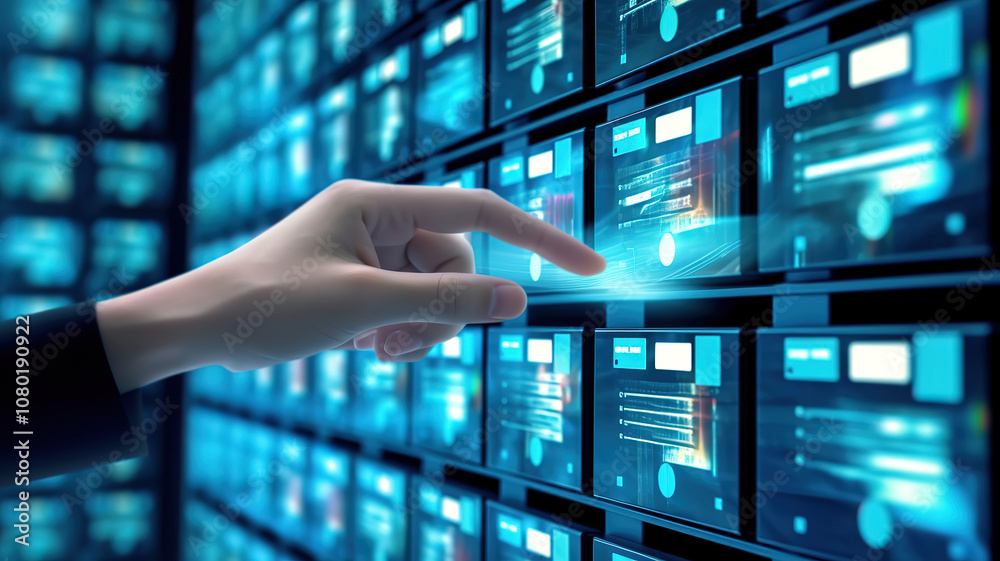 Poster incredible online documentation database and digital file storage system