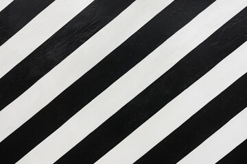 Close-up view of zebra crossing, symmetrical white stripes on dark road texture