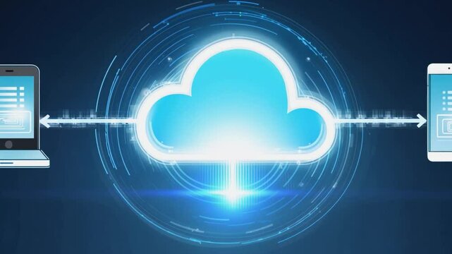 Data transferring from mobile devices to cloud storage database