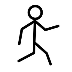 Cross Road Walking  People Icon
