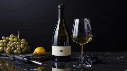 Obraz premium a premium black friday wine, with a sophisticated, high-end look and feel