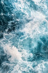 Fototapeta premium Blue ocean waves