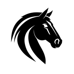 horse head silhouette