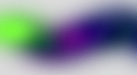 Retro pastel colors grainy gradient backdrop design. White blue green purple color noisy gradient, vibrant color flow, glowing, bright, shine, background
