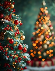 Merry christmas! Celebrate the holiday season with joyful decorations