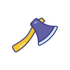 Axe  vector icon stock illustration