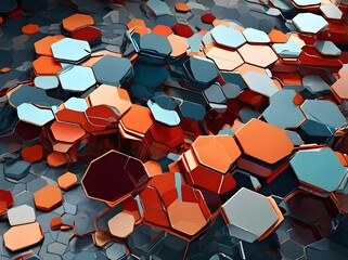 abstract background made of triangles