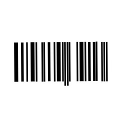 Barcode vector icon