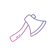 Axe  vector icon stock illustration
