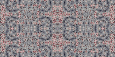 Fototapeta premium Seamless banner pattern. Abstract wide texture. The background is creative abstract.