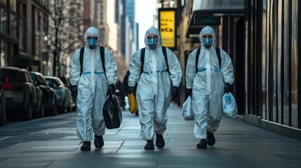Fototapeta premium Coverage for pandemic situations, supporting health and travel needs