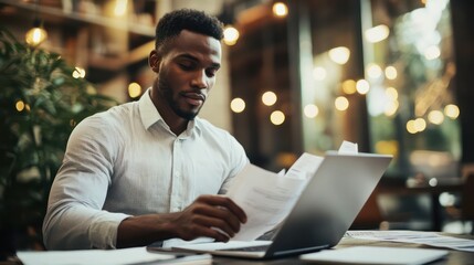 Obraz premium Debt relief for small business owners, guiding growth and stability