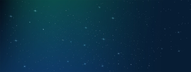 Starry night sky with astrological constellations. Space stars background.Space nebula and glittering stardust.