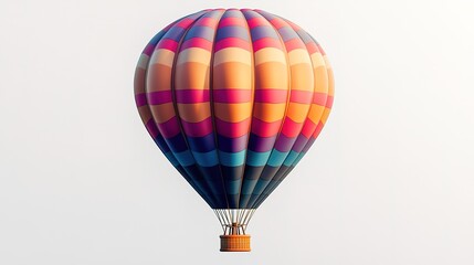 Naklejka premium Hot air balloon 