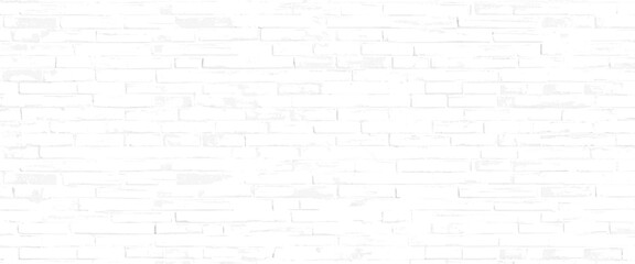 White blocks grunge style brick wall texture.