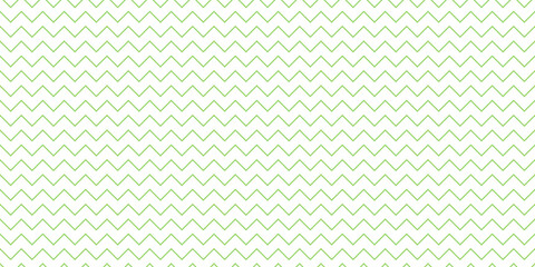 Green seamless texture. Classic zigzag pattern. Zigzag seamless vector ornament.