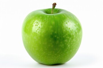 green apple isolated on white background