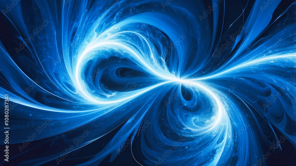 Canvas Prints blue abstract futuristic technology, cloud and data background