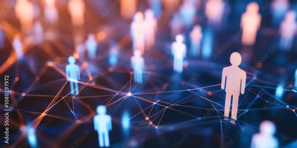 Poster digital networking and business connectivity are now crucial, enhancing branding, collaboration, com