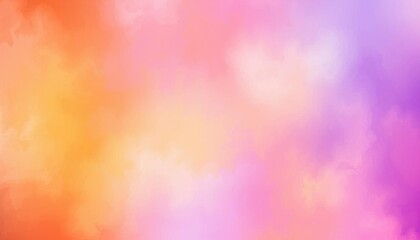 abstract background of a colorful sky with clouds