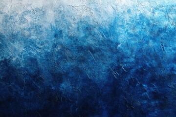 A beautiful painting of a blue and white background with abstract patterns