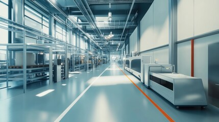 Industrial Factory Interior