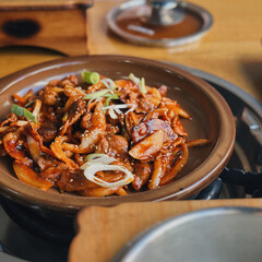 제육볶음 Stir-fried pork