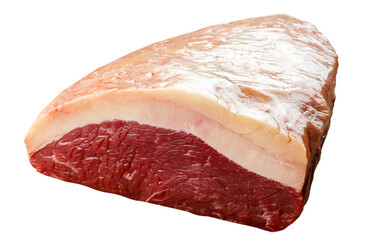 Brazilian Picanha. Raw meat, Angus