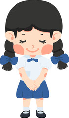  girl student to bow apology